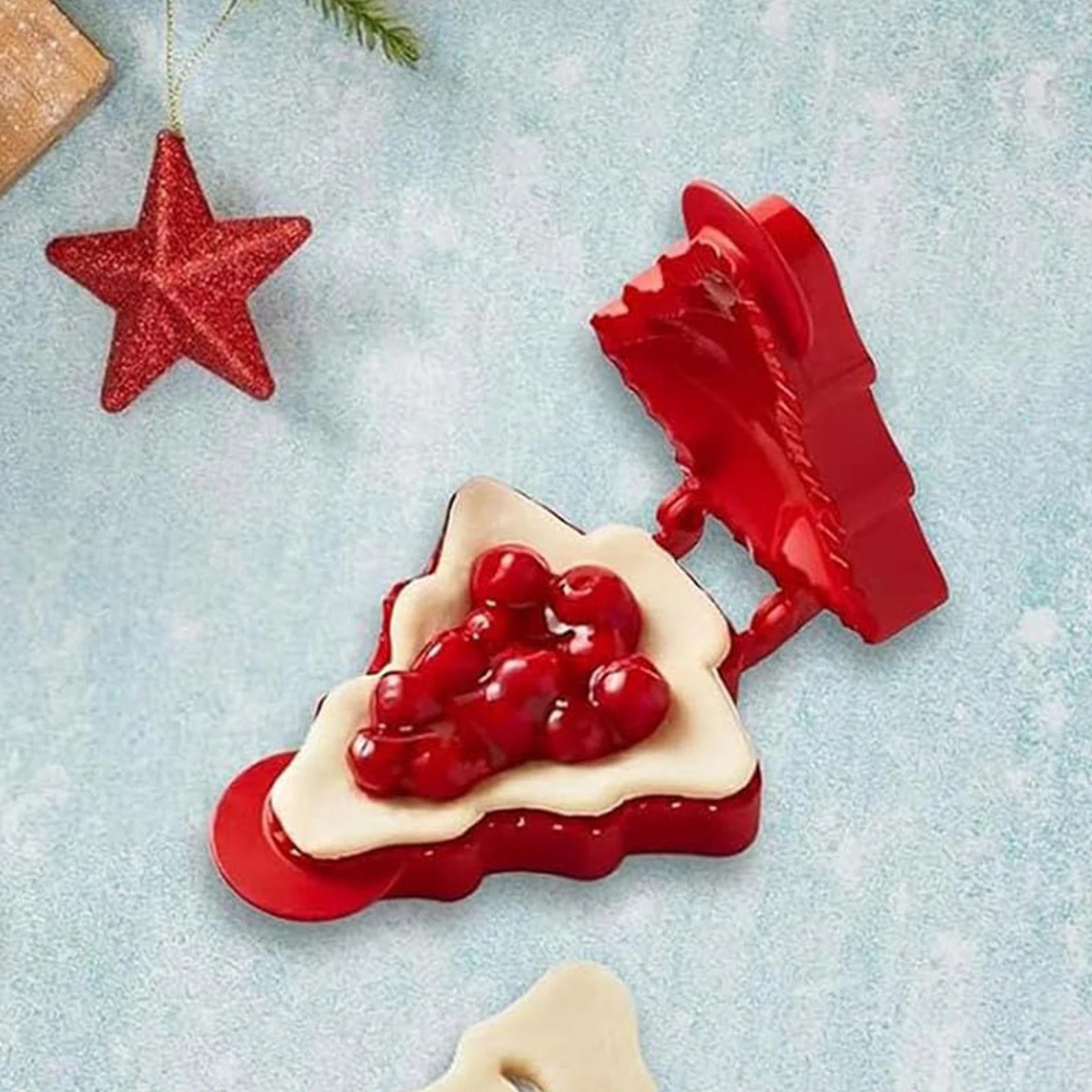 3Pc Christmas One-press Hand Pie Maker
