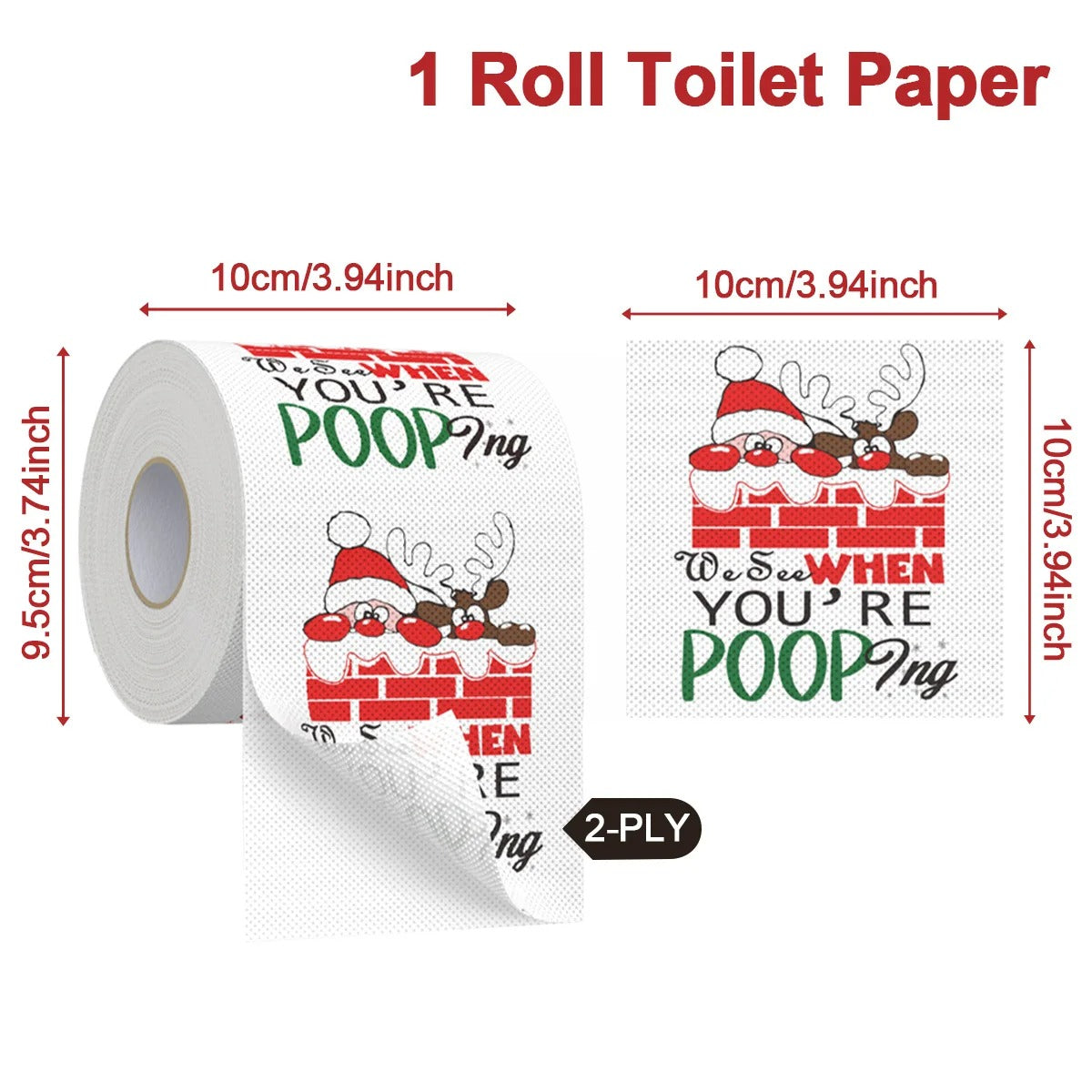 Christmas Toilet Paper