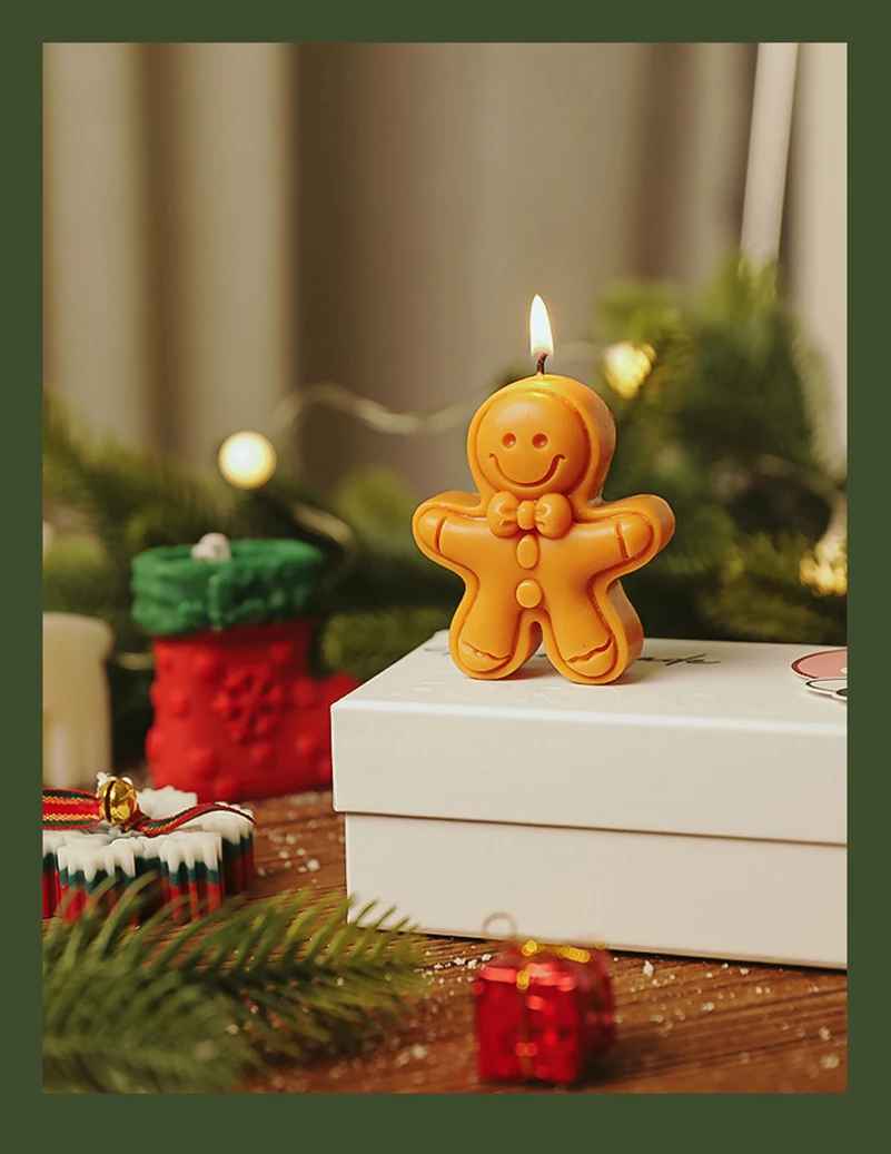 Handmade Christmas Scented Candle Gift Set