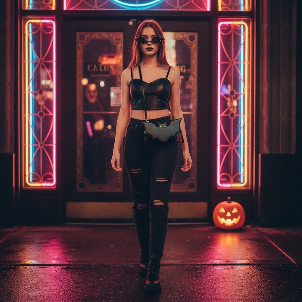 Midnight Bat Bag 🦇 - The Ultimate Halloween Bag 🖤