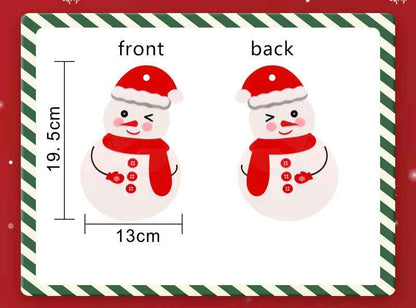 100pcs Christmas Plastic Bag For Tree Candy