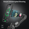 X Pro  - 3 Axis Smartphone Gimbal Stabilizer with RGB Fill Light – Foldable Tripod Kit for Stable Video, Vlogging, and Content Creation