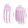 Fluffy Hairpin Curling Bangs Clips – Volumizing Root Hair Rollers Set for Women - No-Heat Styling Volume Clip