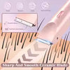 Electric Shaver for Women – Waterproof Wet & Dry 2-in-1 Dual Head Bikini Hair Trimmer