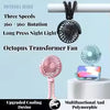 Mini Handheld Octopus Folding Fan