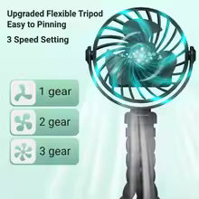 Mini Handheld Octopus Folding Fan