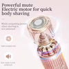 Electric Shaver for Women – Waterproof Wet & Dry 2-in-1 Dual Head Bikini Hair Trimmer