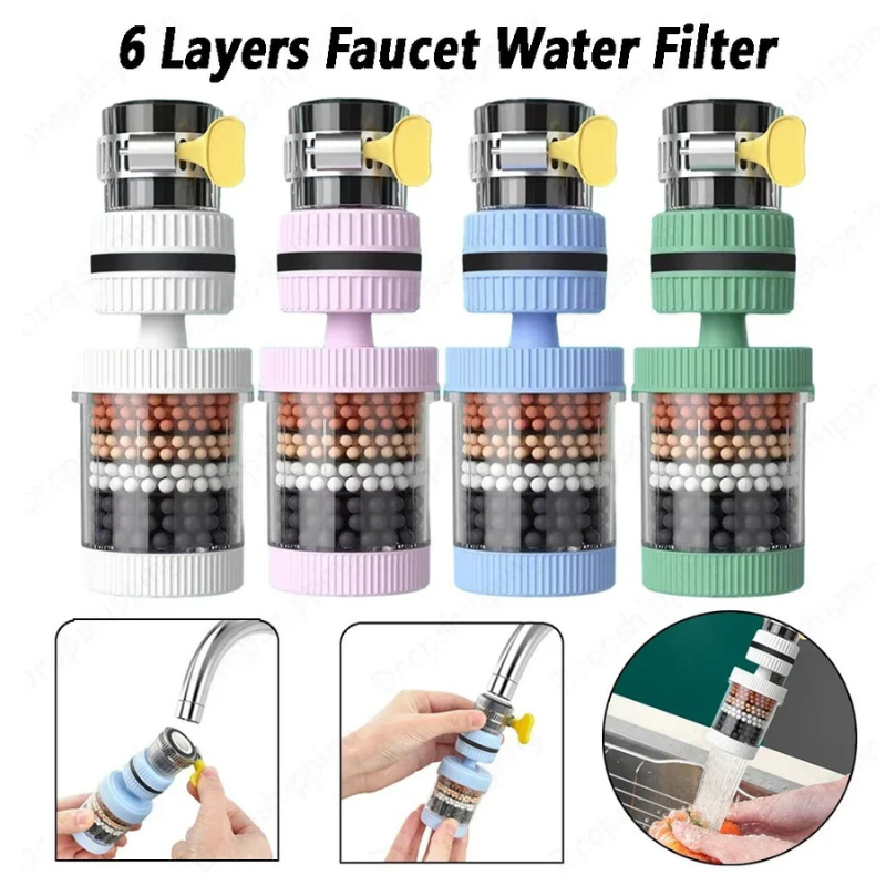 Fresh Flow 360° - Upgraded 6 Layer Filtration Faucet