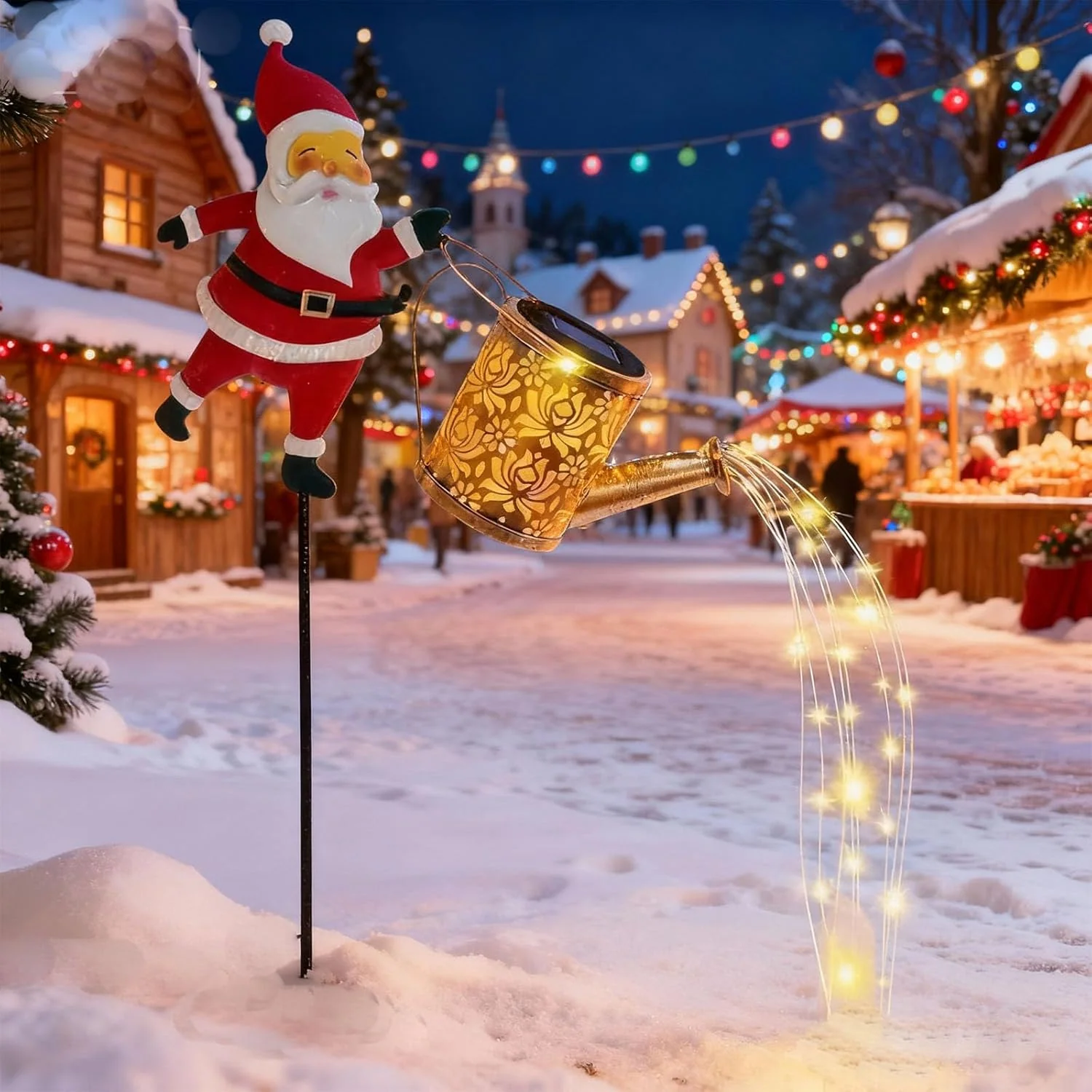 Chritmas Santa Kettle Light