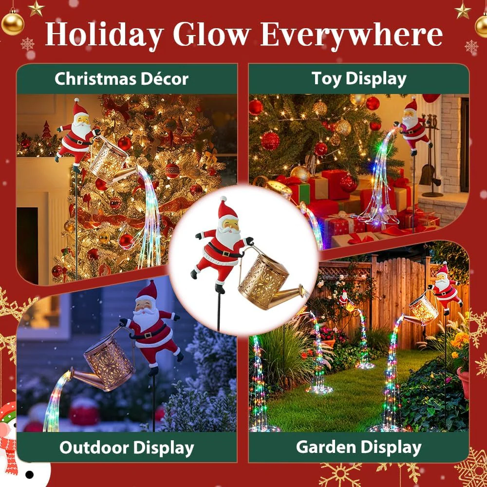 Chritmas Santa Kettle Light