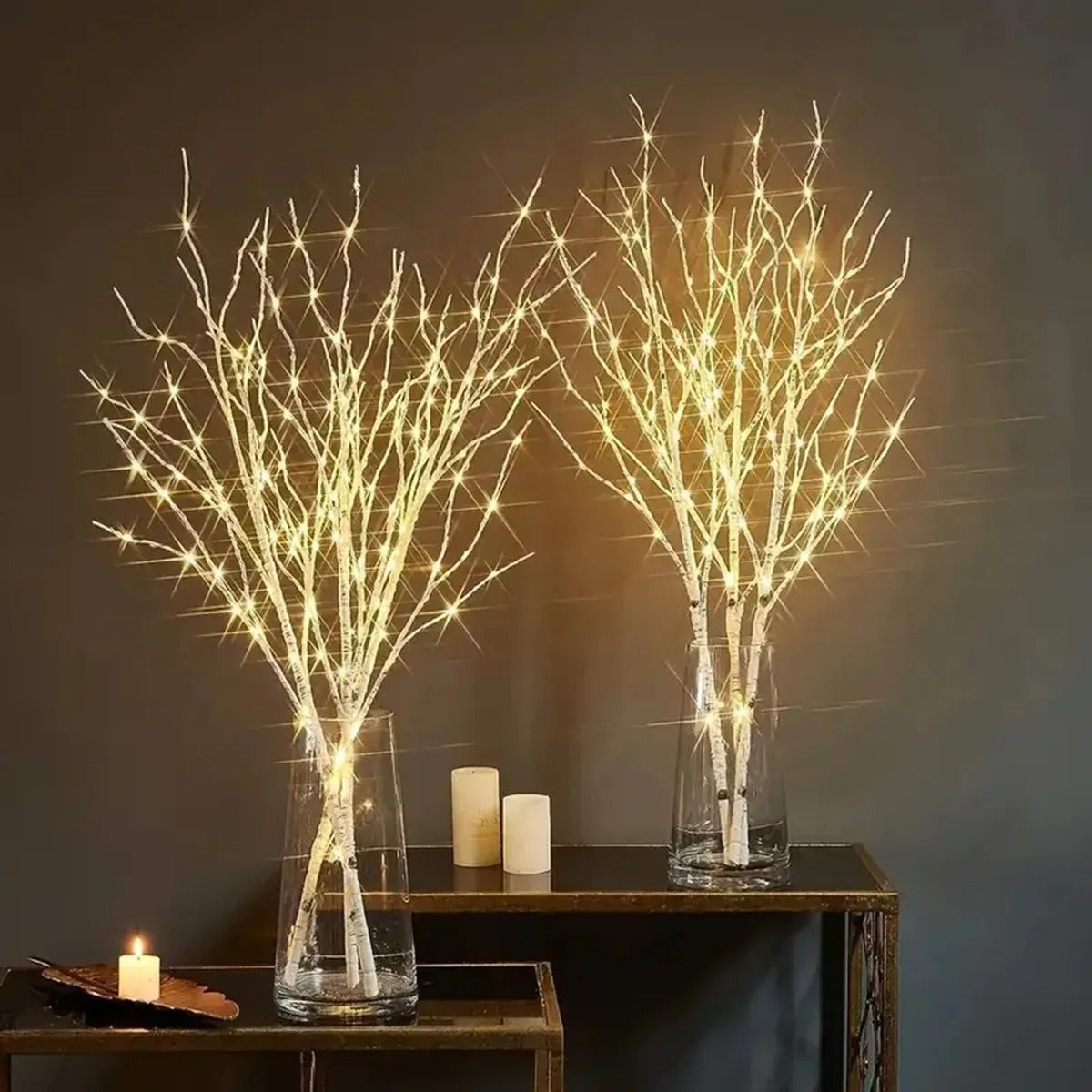 White Birch Branch Lights