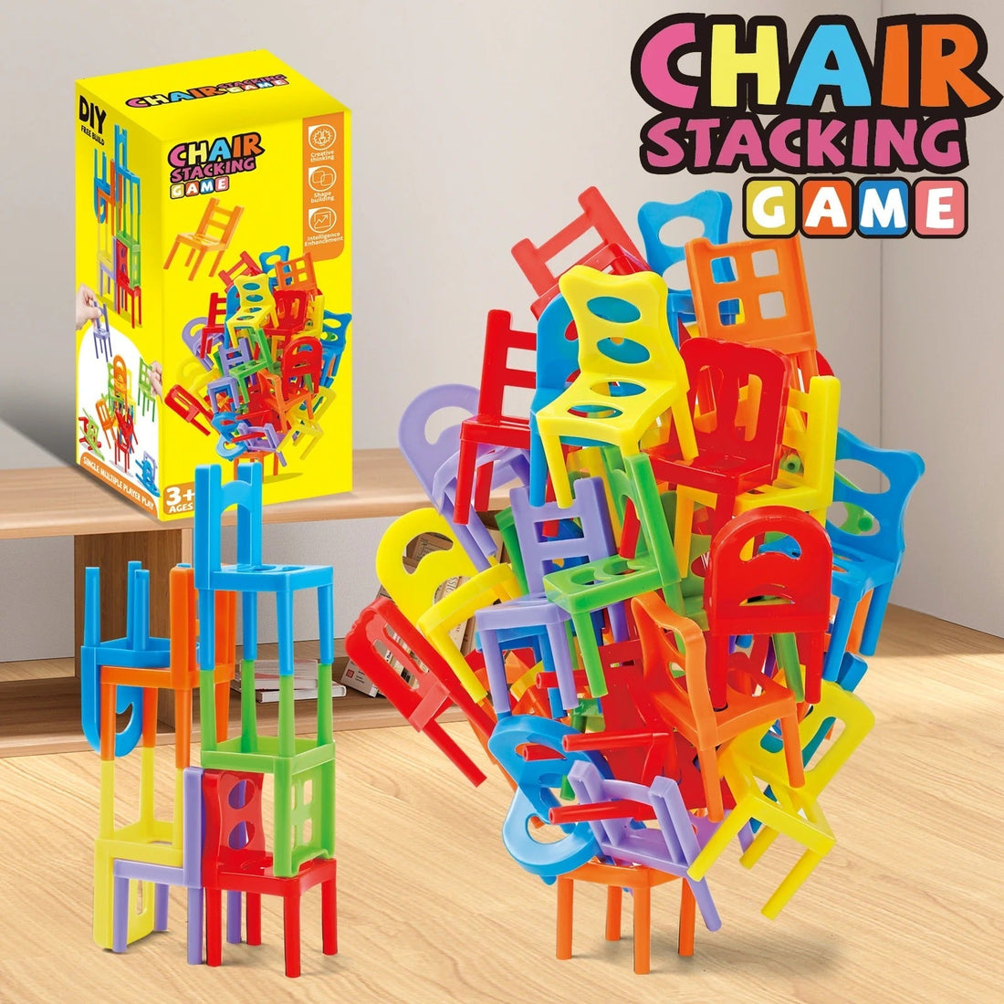 Chairs stack game