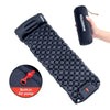 Ultralight Inflatable Camping Mattress with Built-In Pump & Pillow