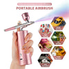 Airbrush Oxygen Injector Kit – Portable Rechargeable Airbrush for Nails, Cakes, Crafts & Skin Care