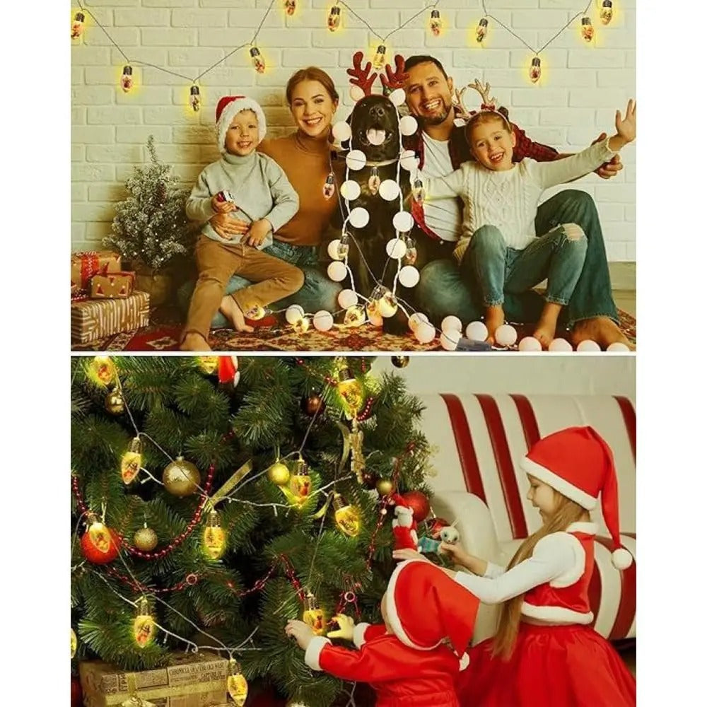 Christmas Shapes String Lights