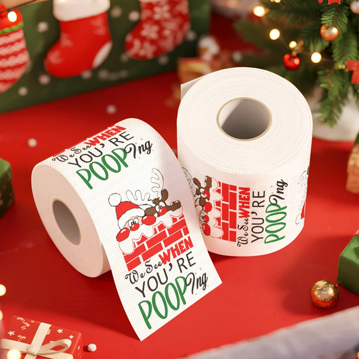 Christmas Toilet Paper
