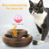 Cat Donut scratcher toy