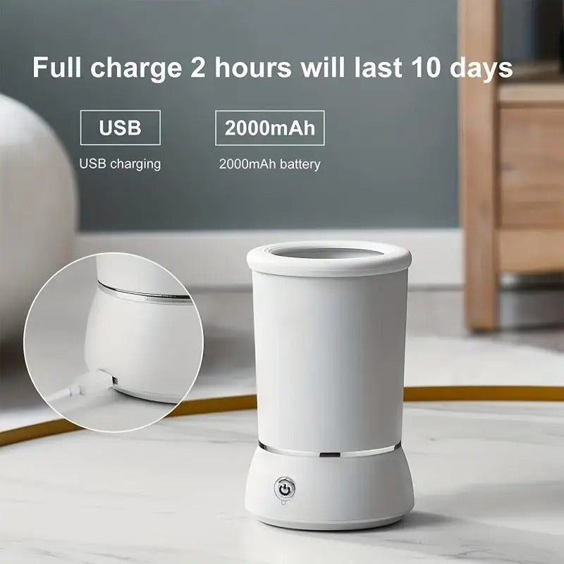 Electric Pet Paw Cleaner – Automatic USB Rechargeable Dog & Cat Foot Washer, Gentle & Quiet