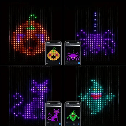 Bluetooth Curtain Light Christmas Atmosphere LED Light String