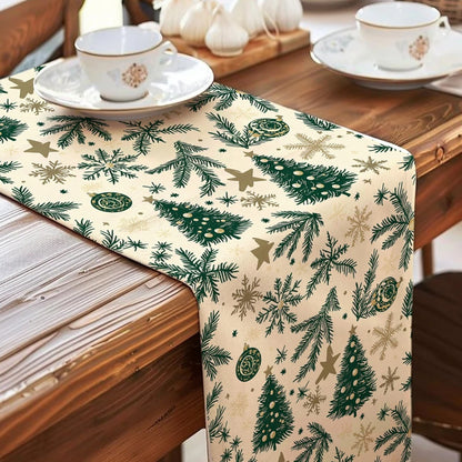 Christmas Gratitude Printed Tablecloth