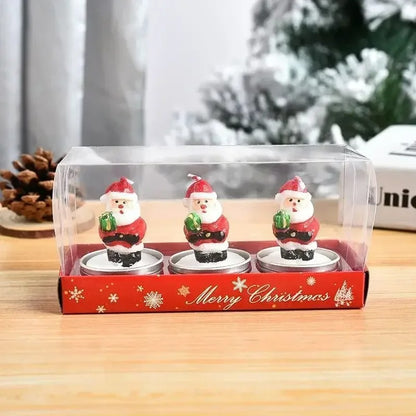 3pcs Creative Christmas Scented Candles Gift Box
