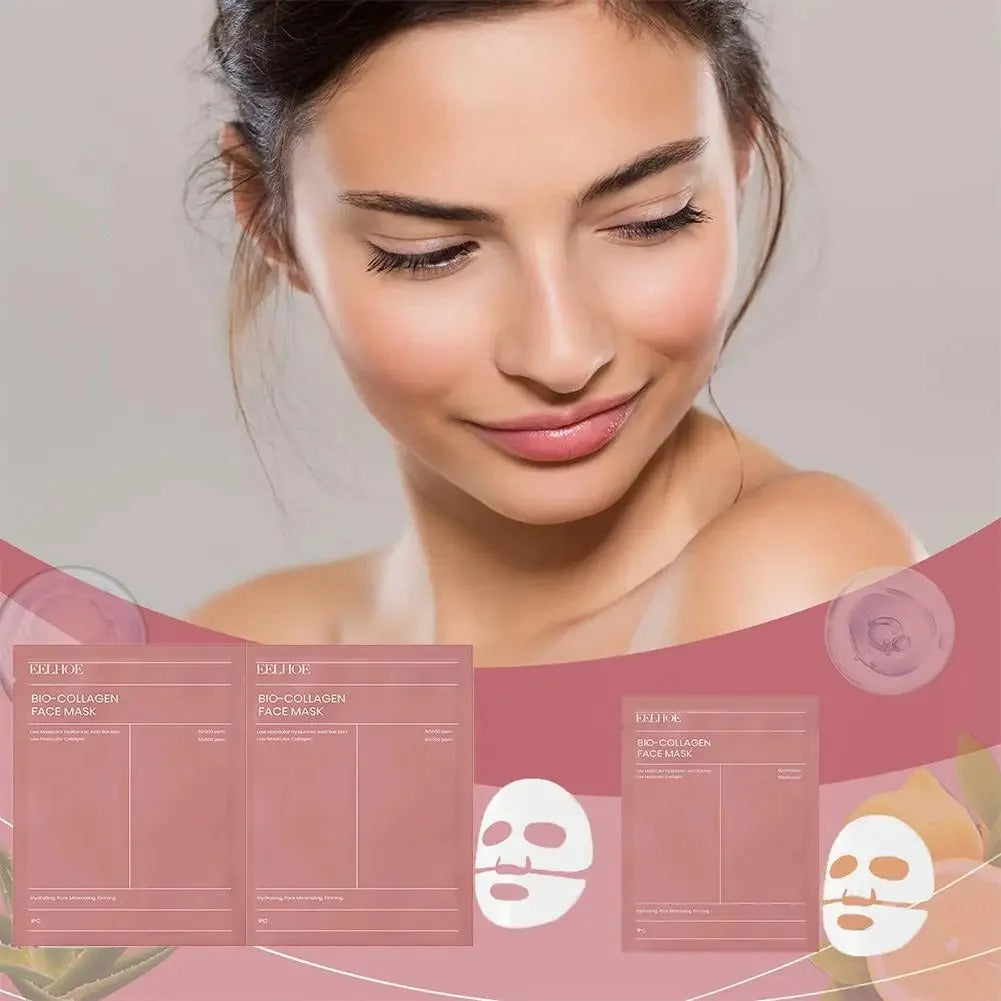 Bio Collagen Face Mask – Hydrate, Firm, and Brighten