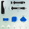 9-in-1 Silicone Caulking Tool Set – Caulk Scraper, Sealant Remover & Smoother