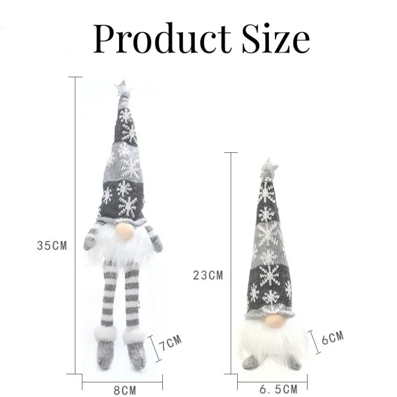 Christmas Gnome Faceless  Night Light Doll