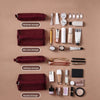 4 In 1 Detachable Makeup Bag – Large Capacity Foldable Cosmetic Pouch for Travel & Storage