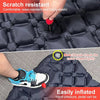 Ultralight Inflatable Camping Mattress with Built-In Pump & Pillow