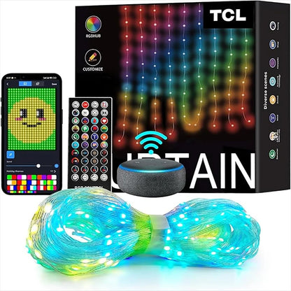 Bluetooth Curtain Light Christmas Atmosphere LED Light String