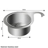 Swan Drain Basket – Stainless Steel Sink Strainer