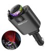 5-in-1 - 45W Fast Car Charger with USB-C, Starlight LED, Aromatherapy & Air Freshener – For iOS & Android