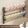 Rack Wall Mounted Shoe Storage – Simple Entrance & Bathroom Wall/Door Mounted Shoe Rack